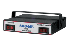 Warble-Whoop Dash-Mount Siren